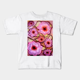 DECO PANSIES  House of Harlequin Kids T-Shirt